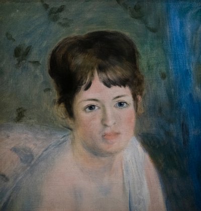 Testa di una donna da Pierre Auguste Renoir