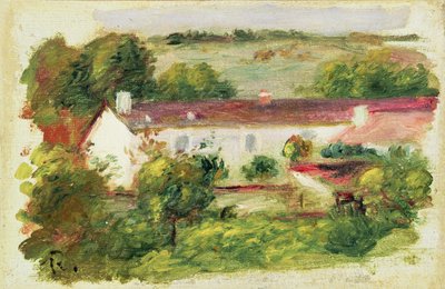 Casa a Essoyes da Pierre Auguste Renoir