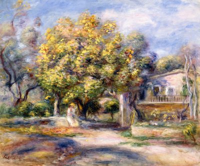 Case a Cagnes da Pierre Auguste Renoir