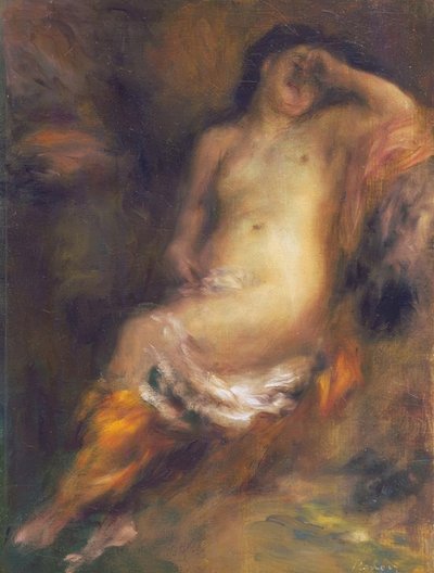 Bagnante addormentata da Pierre Auguste Renoir