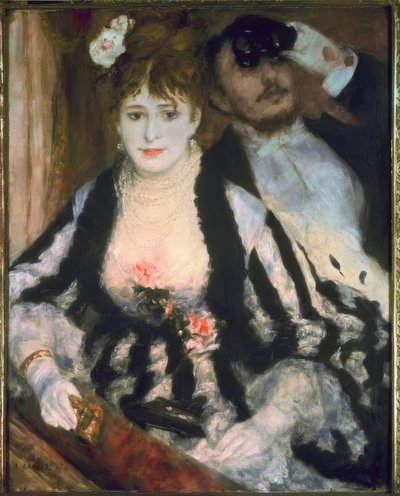 Nella loggia del teatro da Pierre Auguste Renoir