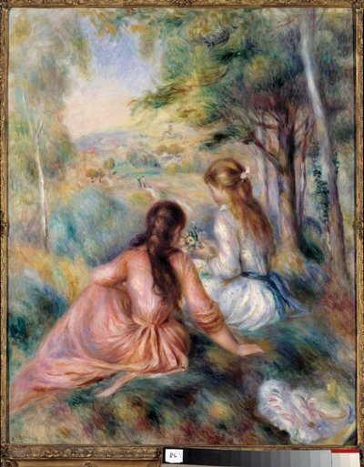 Nel prato da Pierre Auguste Renoir