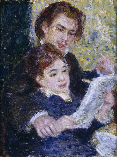 Nello Studio: Georges Riviere e Marguerite Legrand da Pierre Auguste Renoir