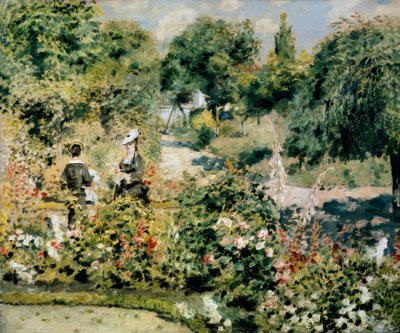 Giardino a Fontenay da Pierre Auguste Renoir
