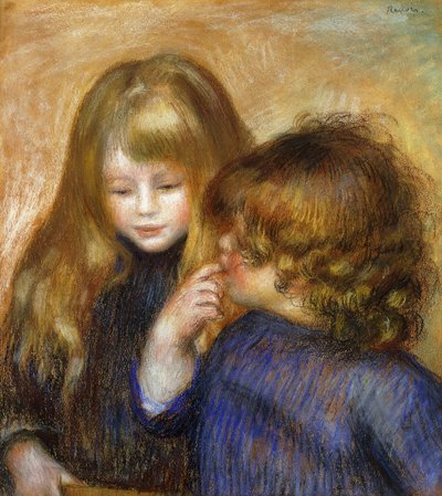Jean e Coco, c.1902 da Pierre Auguste Renoir