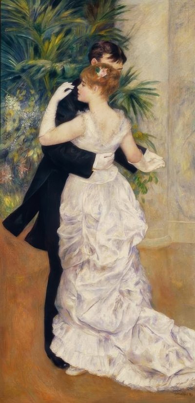 La danza in città da Pierre Auguste Renoir
