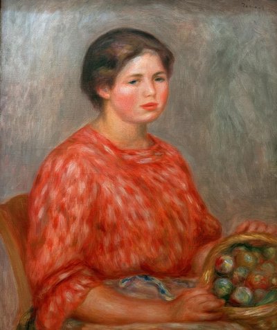 La fruttivendola da Pierre Auguste Renoir