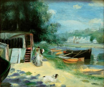 La Grenouillère da Pierre Auguste Renoir