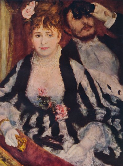 La Loge (La Scatola del Teatro), 1874, 1938 da Pierre Auguste Renoir
