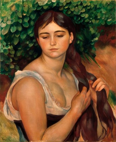 La Natte da Pierre Auguste Renoir