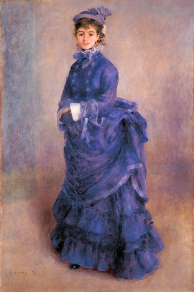 La Parisienne, ritratto di Madame Henriette Henriot, attrice francese e modella preferita del pittore da Pierre Auguste Renoir