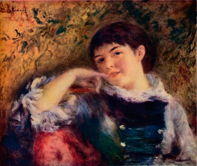 La Songeuse, XIX secolo da Pierre Auguste Renoir