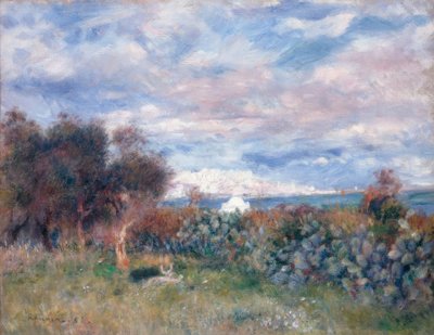 La baia di Algeri da Pierre Auguste Renoir