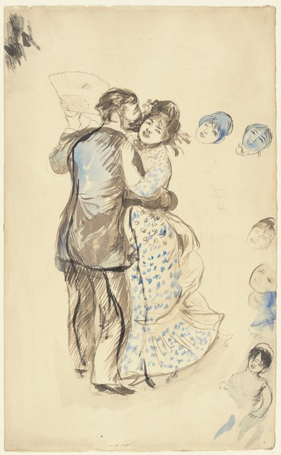 La danza in campagna da Pierre Auguste Renoir