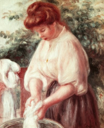 La lavandaia da Pierre Auguste Renoir