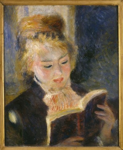 La lettrice da Pierre Auguste Renoir