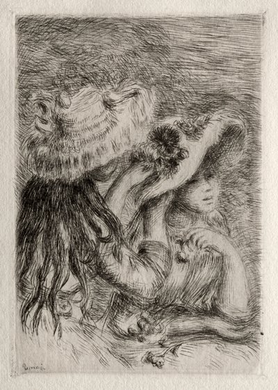 Le Chapeau épinglé da Pierre Auguste Renoir