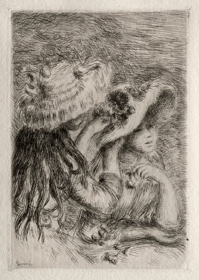 Le Chapeau épinglé, 1894 da Pierre Auguste Renoir