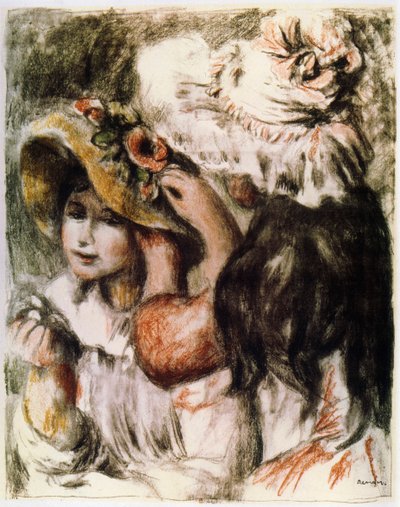 Le Chapeau épinglé da Pierre Auguste Renoir
