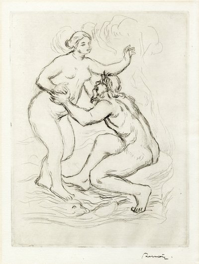 Le Fleuve Scamandre (Il fiume Scamander) da Pierre Auguste Renoir
