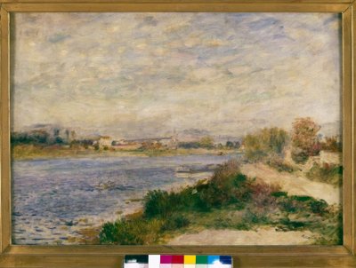 La Senna ad Argenteuil da Pierre Auguste Renoir