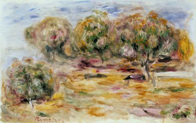 Il giardino delle Collettes da Pierre Auguste Renoir