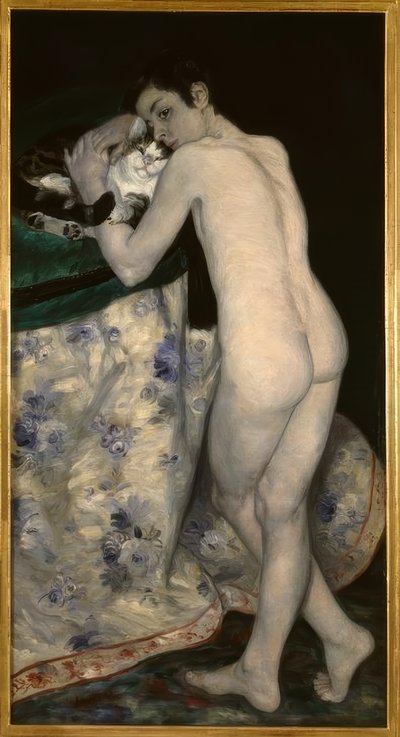 Il giovane ragazzo con il gatto da Pierre Auguste Renoir