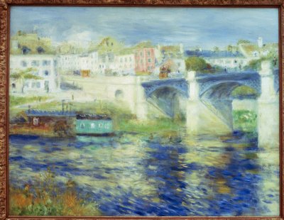 Il ponte di Chatou da Pierre Auguste Renoir