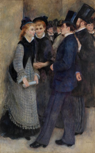 Uscita dal conservatorio da Pierre Auguste Renoir
