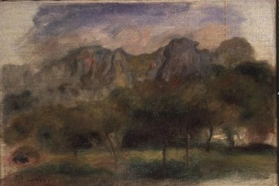 Les Alpilles da Pierre Auguste Renoir
