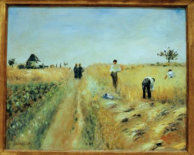I mietitori da Pierre Auguste Renoir