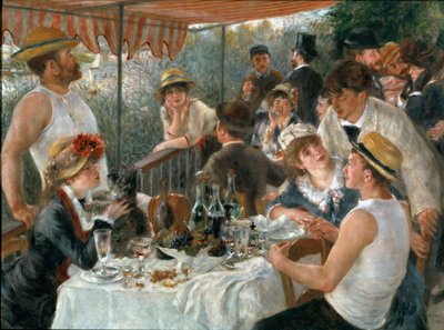 Pranzo dei Canottieri da Pierre Auguste Renoir