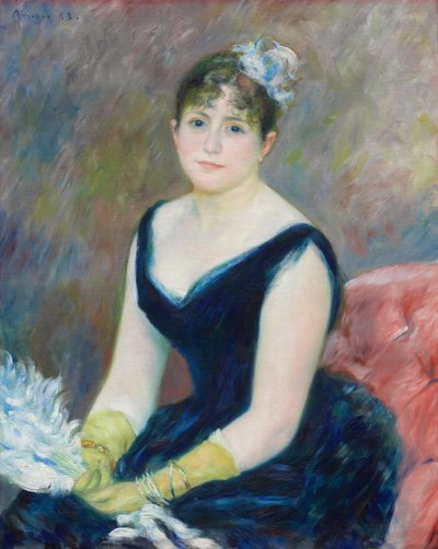Signora Léon Clapisson da Pierre Auguste Renoir