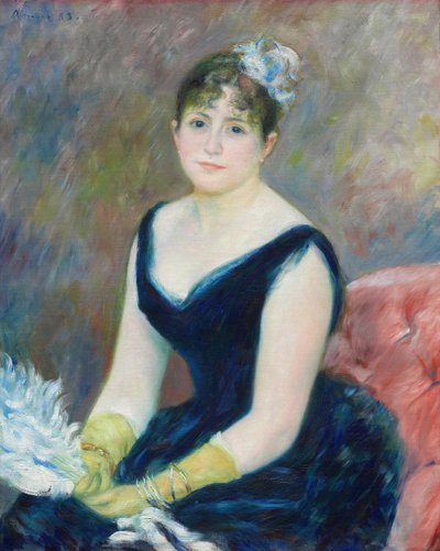 Madame Léon Clapisson, 1883 da Pierre Auguste Renoir