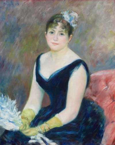 Madame Léon Clapisson, 1883 da Pierre Auguste Renoir
