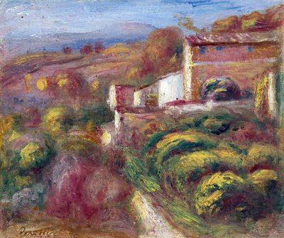 Casa della Posta (Cagnes sur mer) da Pierre Auguste Renoir