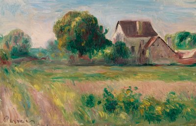 Case a Essoyes da Pierre Auguste Renoir