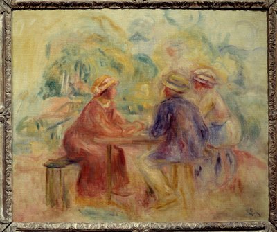 Incontro nel giardino da Pierre Auguste Renoir