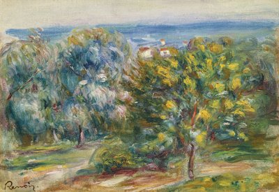 Paesaggio di Mezzogiorno, 1910 da Pierre Auguste Renoir