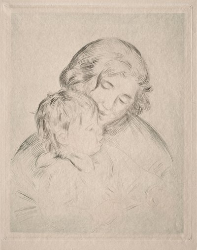 Madre e figlio da Pierre Auguste Renoir