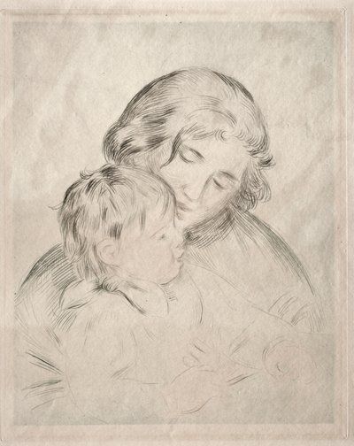 Madre e figlio da Pierre Auguste Renoir