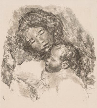 Maternità da Pierre Auguste Renoir