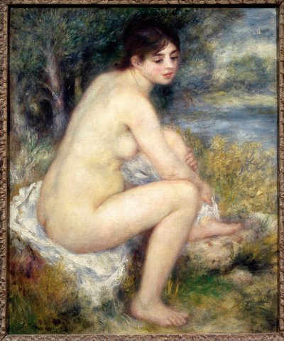 Donna nuda in un paesaggio da Pierre Auguste Renoir