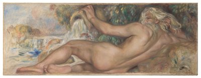 Nudo in un paesaggio o Il Fiume da Pierre Auguste Renoir
