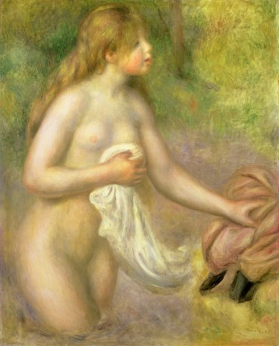 Nudo nel ruscello da Pierre Auguste Renoir