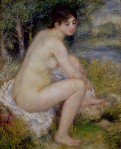 Nudo in un paesaggio da Pierre Auguste Renoir