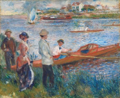 Rematori a Chatou da Pierre Auguste Renoir