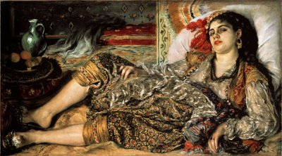 Odalisca da Pierre Auguste Renoir