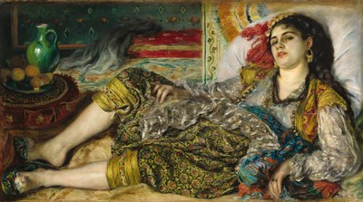 Odalisca da Pierre Auguste Renoir