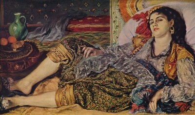 Odalisca, 1870 da Pierre Auguste Renoir